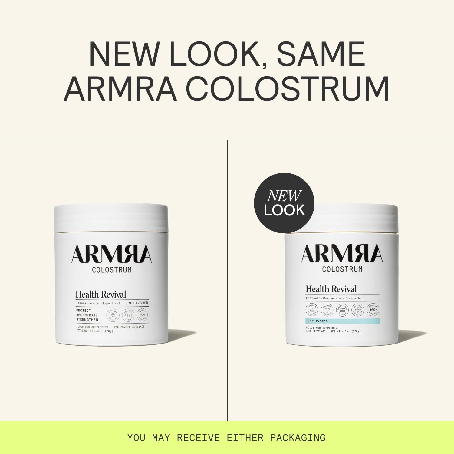 ARMRA ColostrumUnflavored Jar